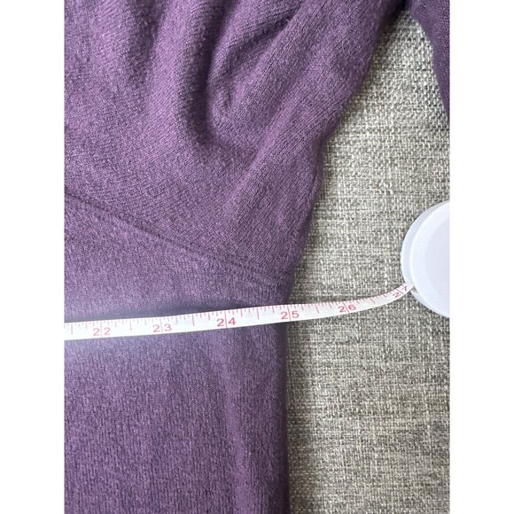 Market & Spruce Womens 2X Purple Knit Top With 3/4 Sleeves Rayon Blend Shirt - Picture 6 of 7